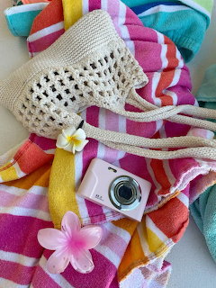Tropical Beach Bag Camera