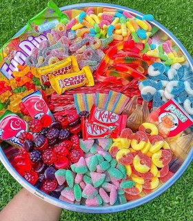 Colorful Candy Platter