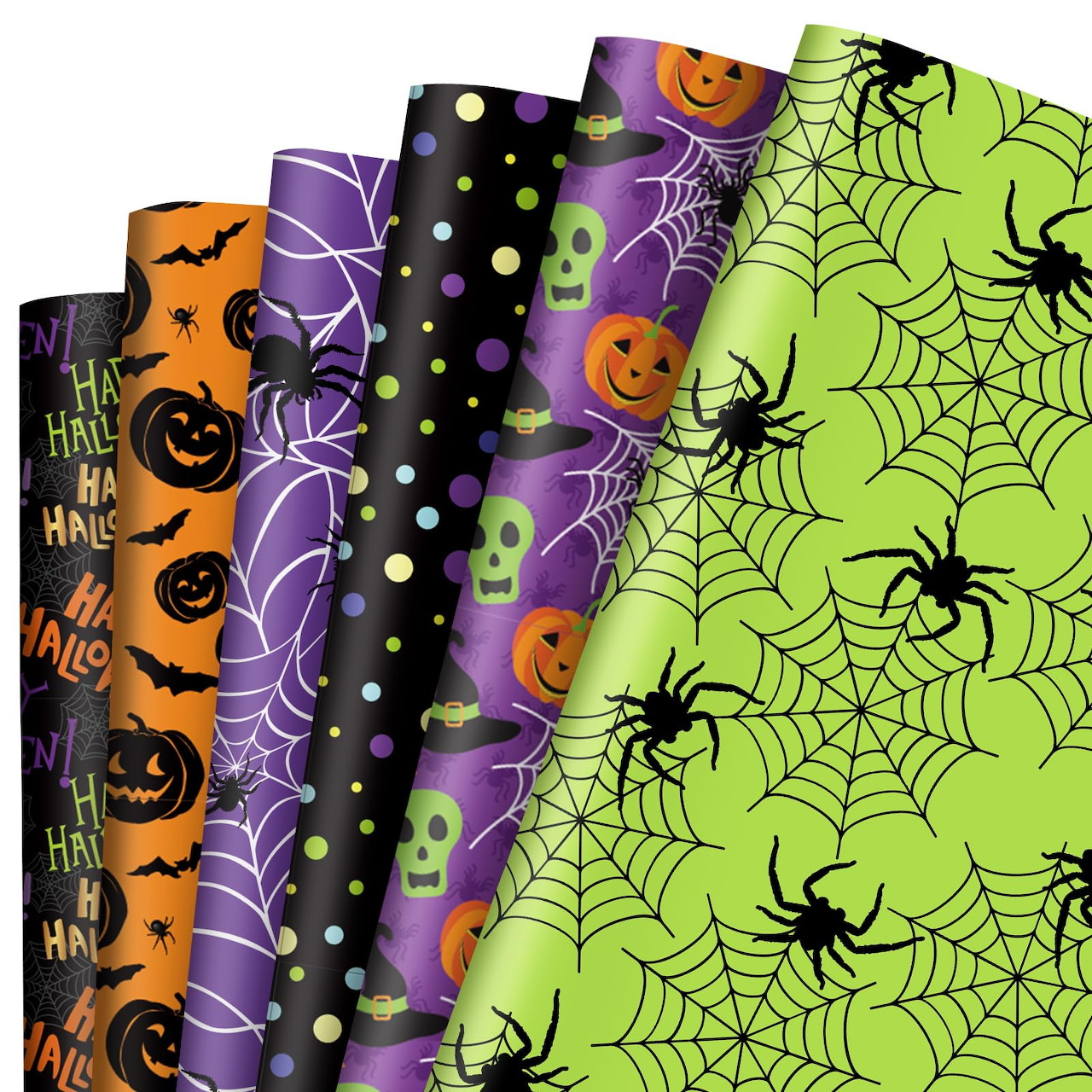 Halloween Patterned Craft Paper