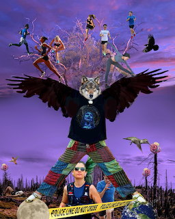Surreal Fantasy Collage Art