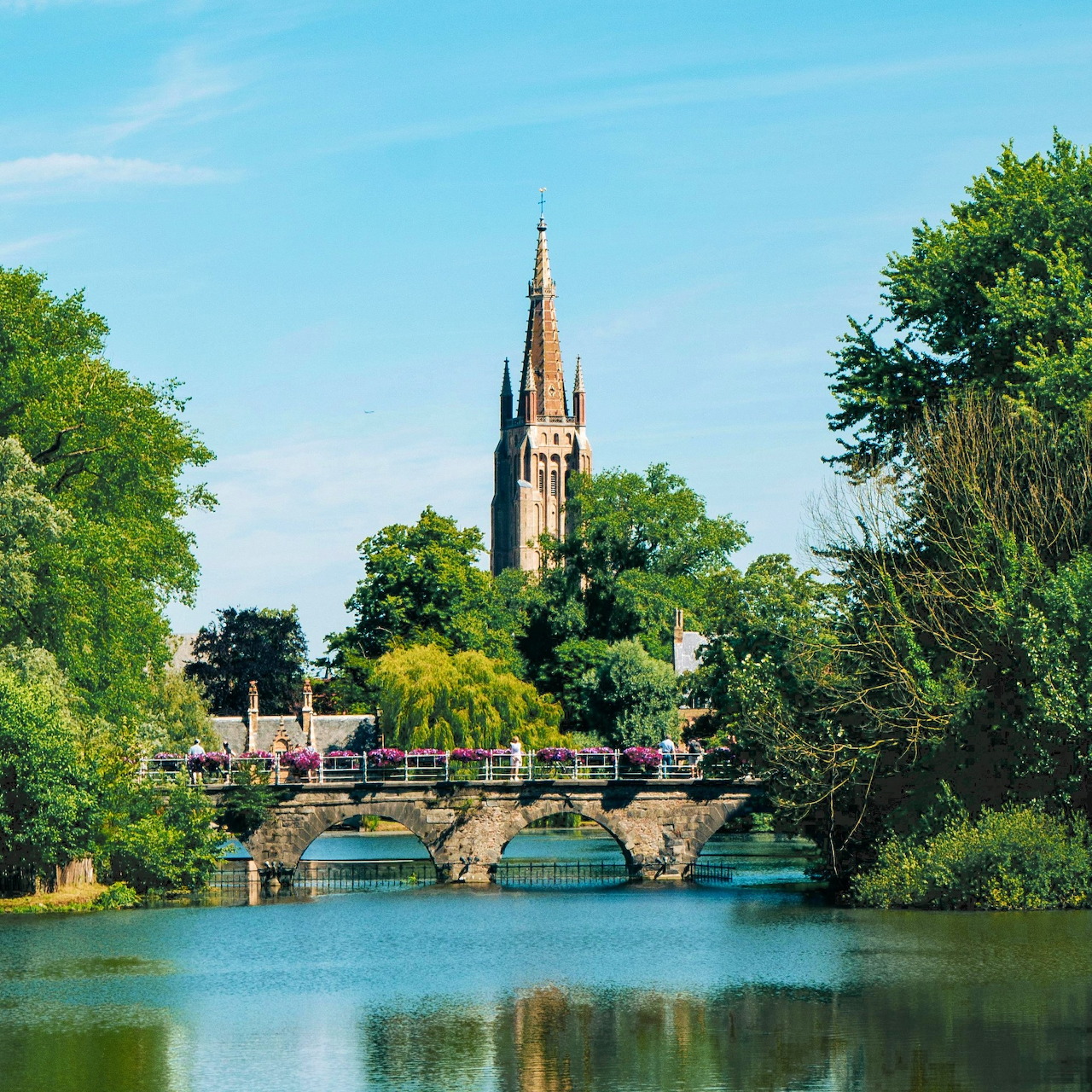 Bruges Canal Bridge