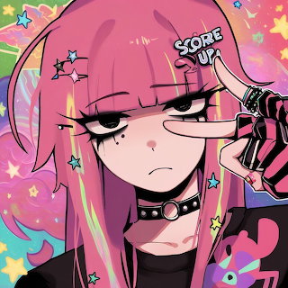Pink Haired Anime Girl