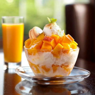 Mango shaved ice