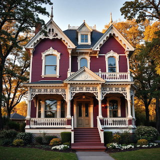 Victorian Purple Mansion