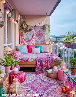 Boho Chic Balcony