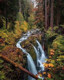 Sol Duc Falls Olympic National Park