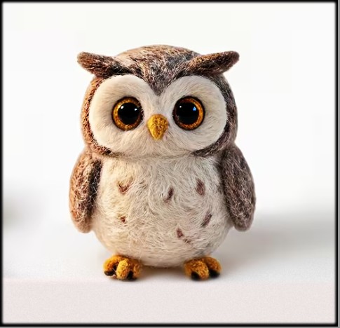 Baby Owl Felt Craft