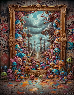 Colorful Fantasy Creatures
