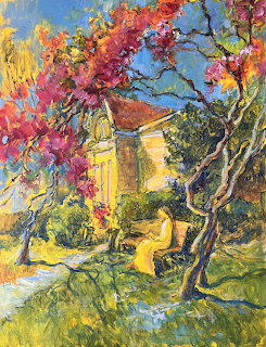 Garden House Painting
