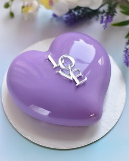 Purple Heart Cake