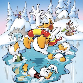 Donald Duck Ice Bath