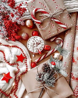 Christmas Gift Flatlay