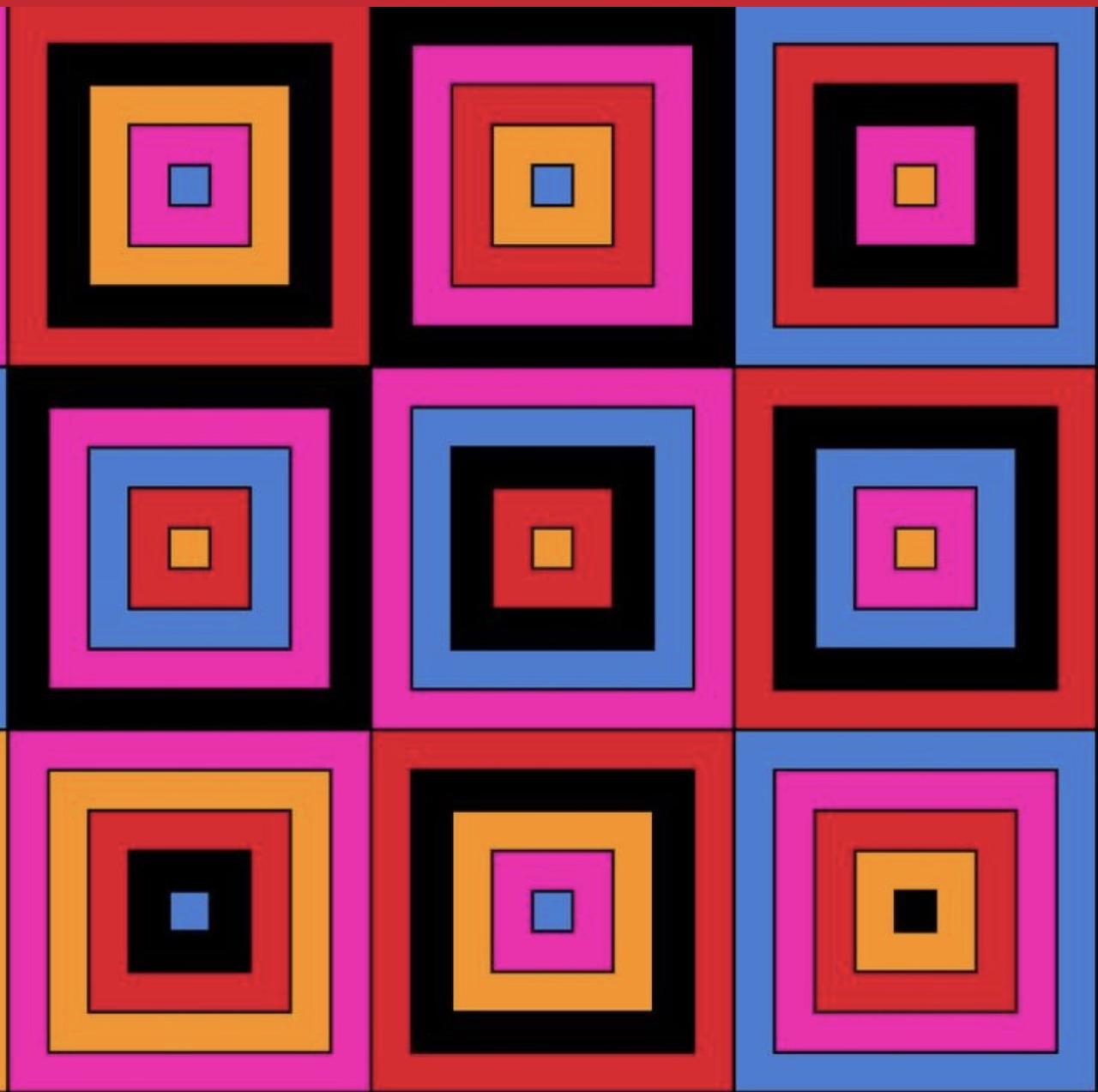 Concentric Squares Grid