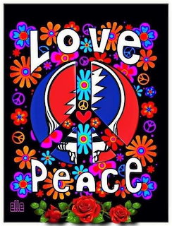 Love Peace Hippie Art