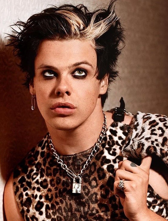 Portrait of YUNGBLUD shown as music cover artwork