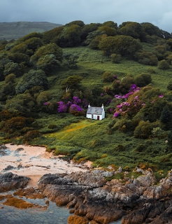 Kintyre Peninsula Scotland Cottage