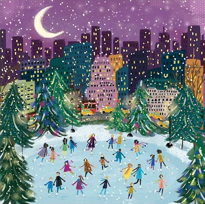 Merry Moonlight Skaters