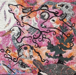 Abstract Marble Swirls