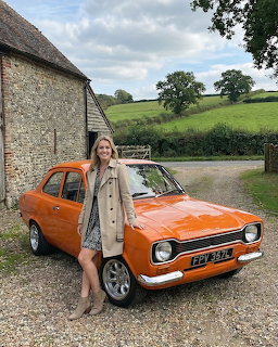 Orange Ford Escort Mk1