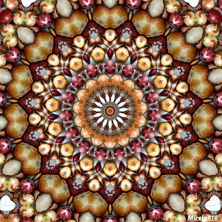 Golden Brown Mandala