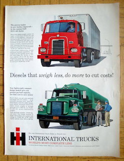International Trucks Vintage Ad