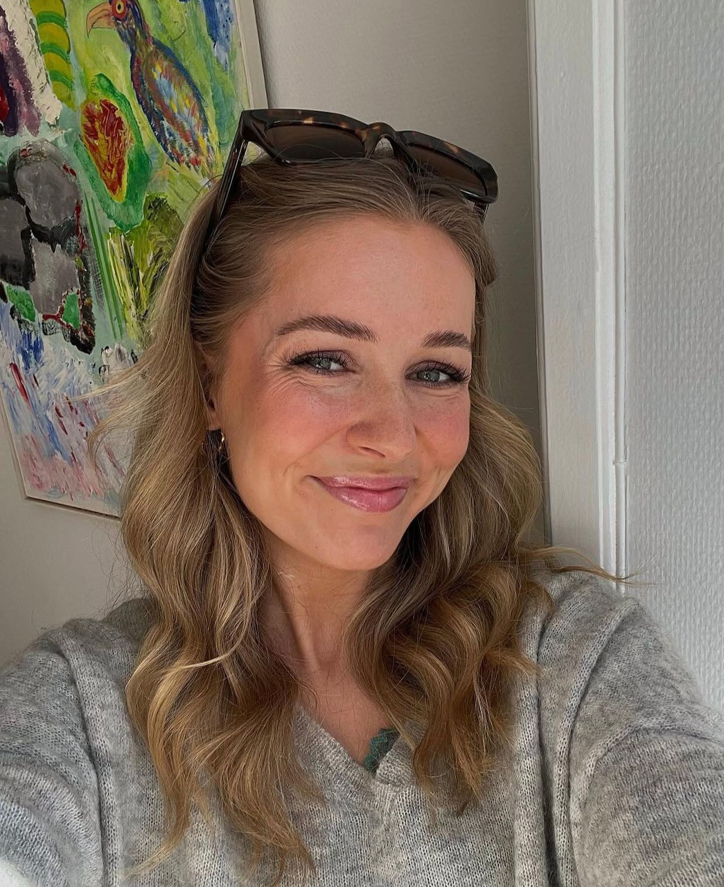 Smiling Woman Selfie