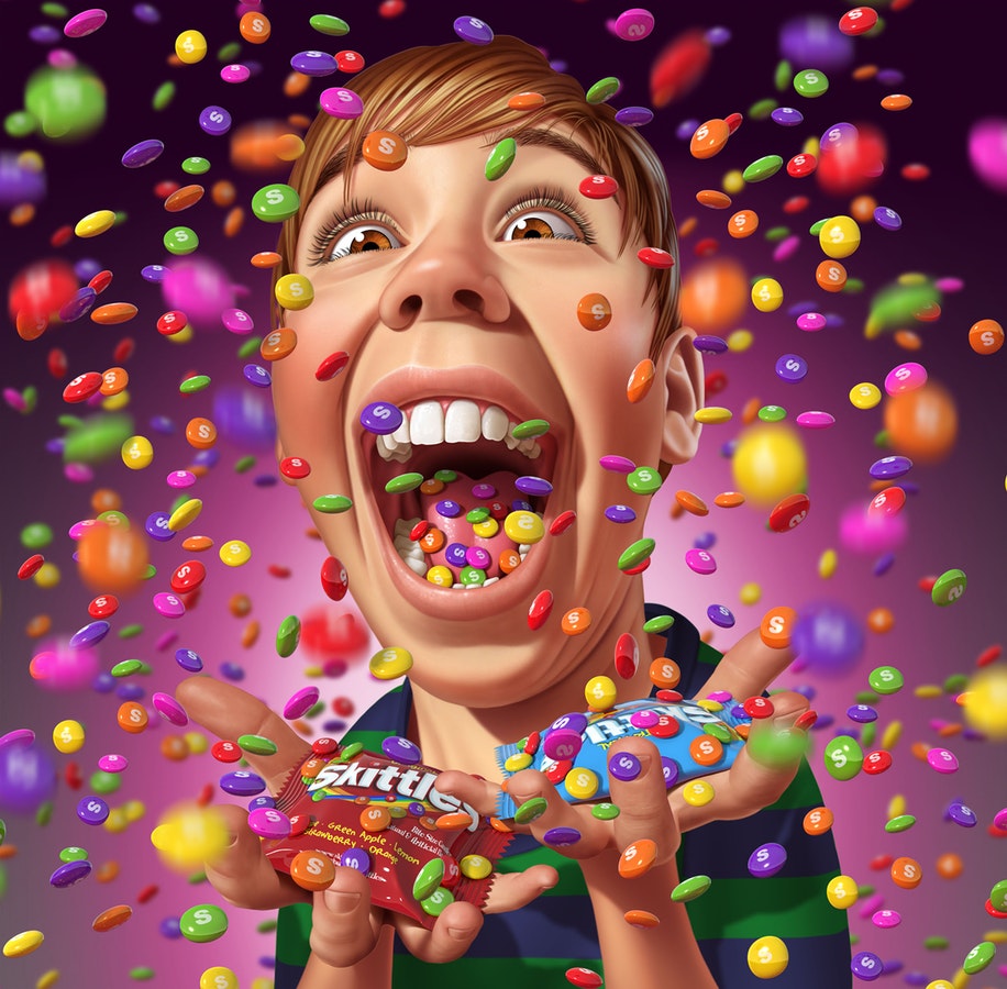 Boy with Candy