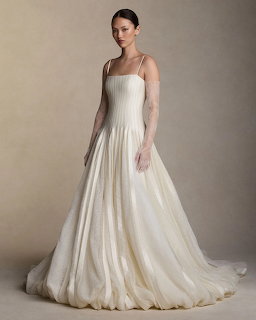 Elegant White Wedding Dress