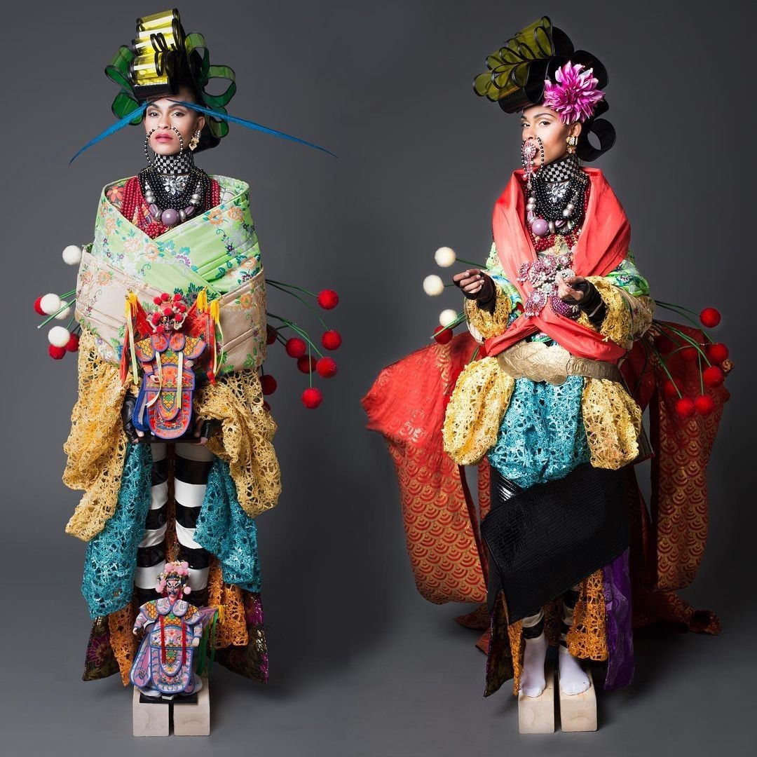 Avant-Garde Fashion Models