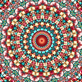 Intricate Geometric Mandala Pattern