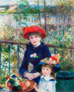 Two Sisters on Terrace