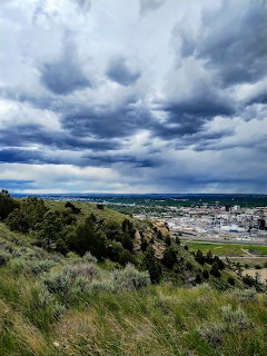 Montana Town Overlook