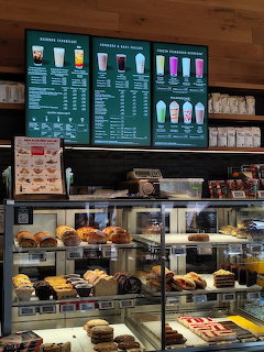 Cafe Pastry Display