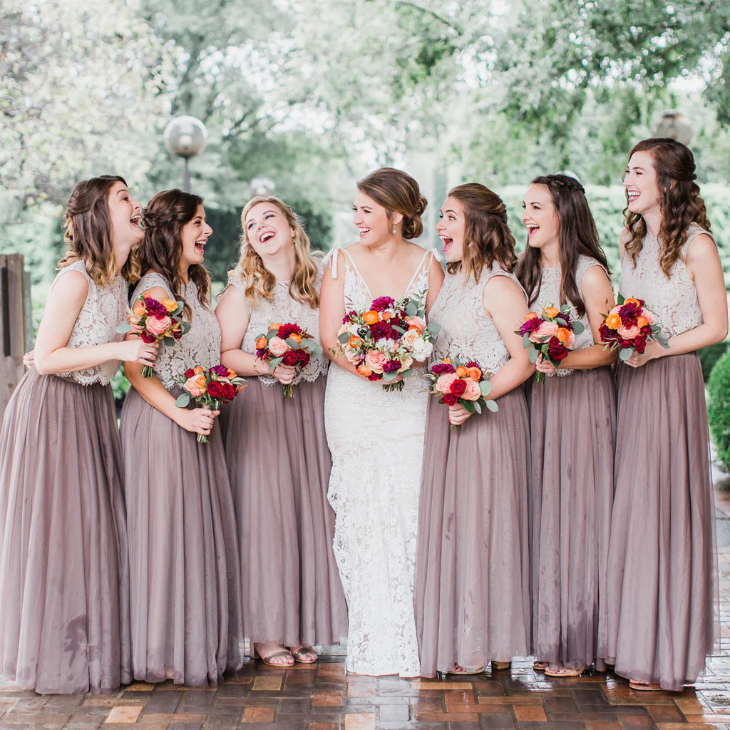 Bride and Bridesmaids Portrait