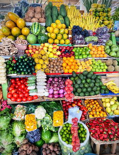 Exotic Fruit Market Display
