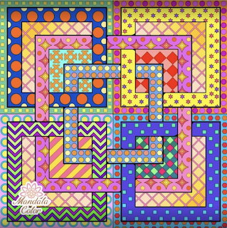 Geometric Quilt Pattern