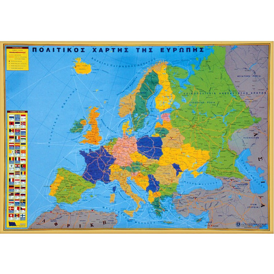 Political Map of Europe