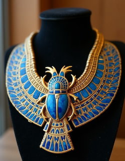 Egyptian Scarab Necklace
