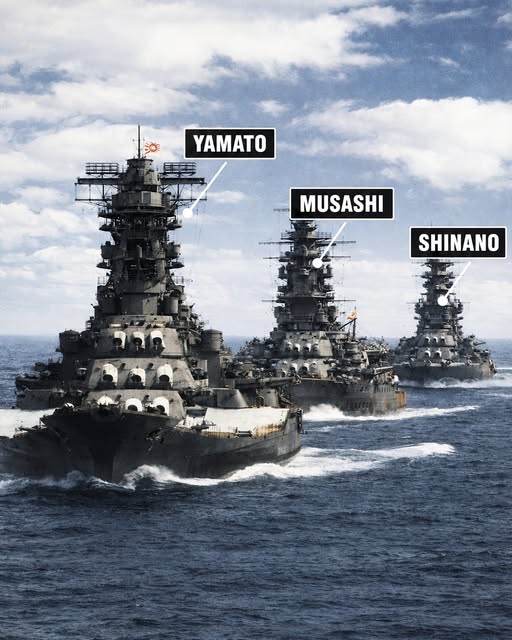 Yamato Musashi Shinano Warships
