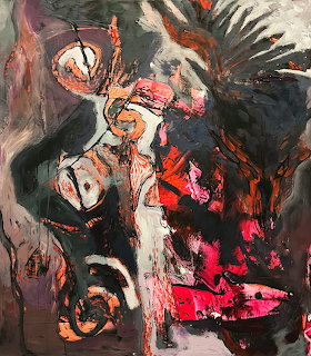Abstract Rat Painting