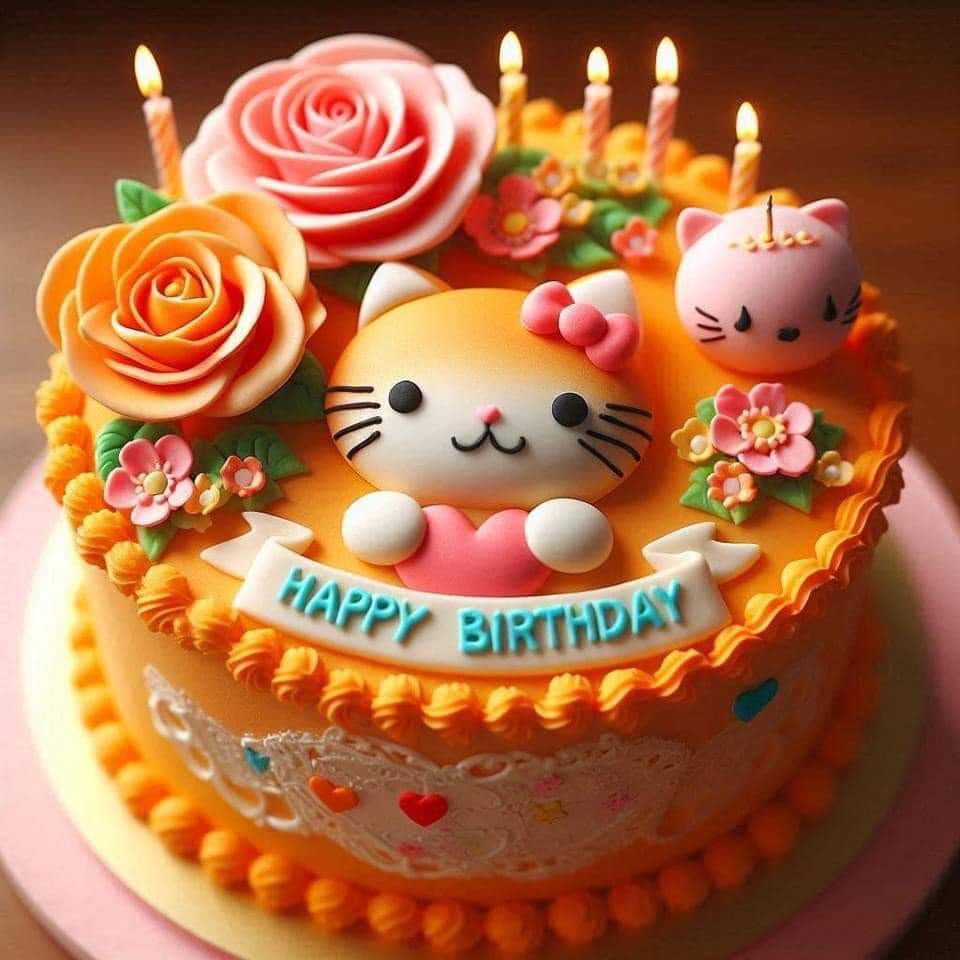 Hello Kitty Birthday Cake