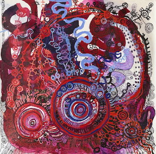 Abstract Swirls Mandala