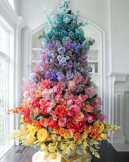 Rainbow Flower Arrangement