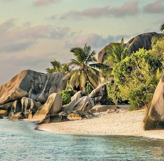 Seychelles Tropical Beach