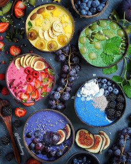 Colorful Smoothie Bowls