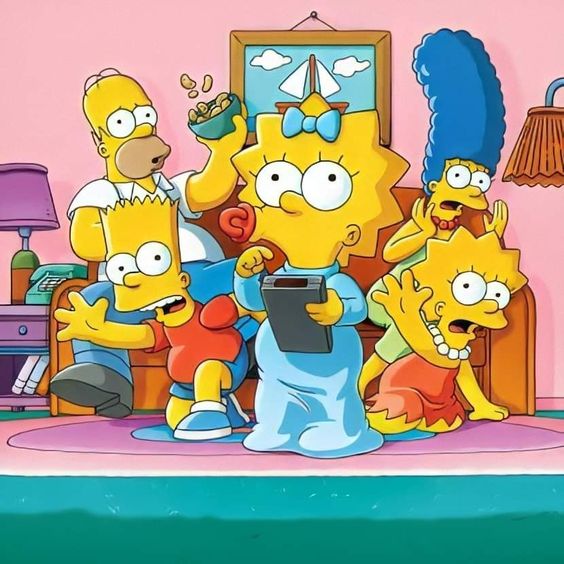 Simpsons Family Portrait