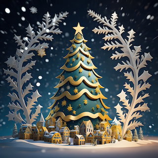 Christmas Tree Village