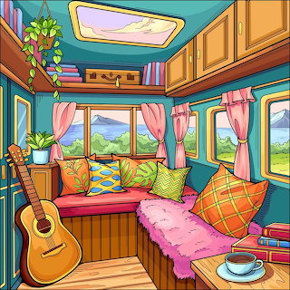 Cozy Van Life Interior