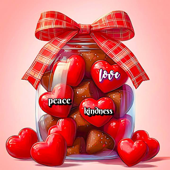 Jar Of Candy Hearts