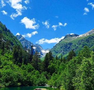 Caucasus Mountain Valley